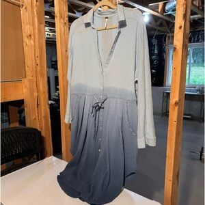Free people shirt dress/ tunic sz M